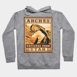 Arches National Park Outdoor Vintage Hoodie